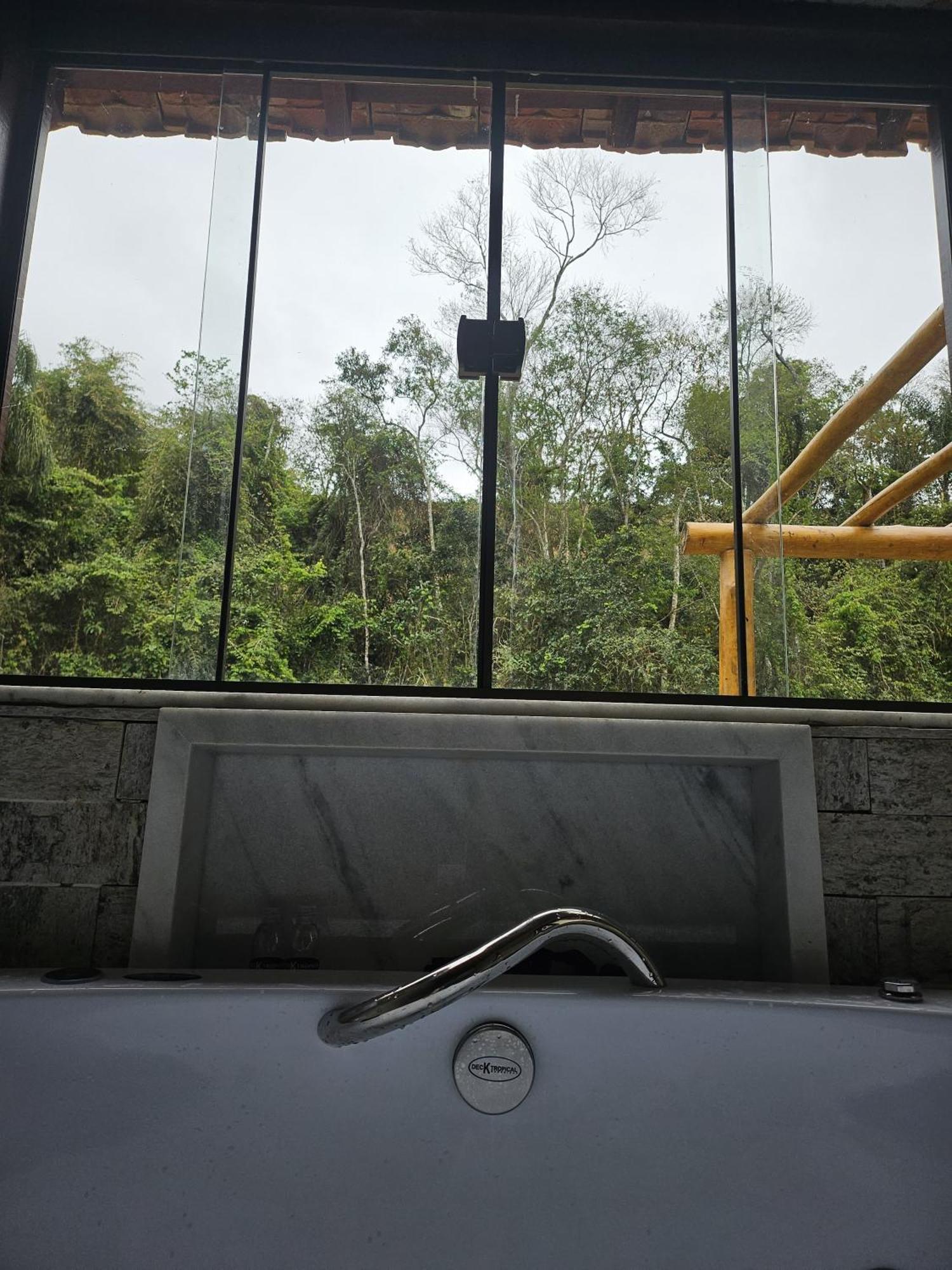 Casa Di Pedra Com Linda Vista Para Natureza - Miguel Pereira Kültér fotó